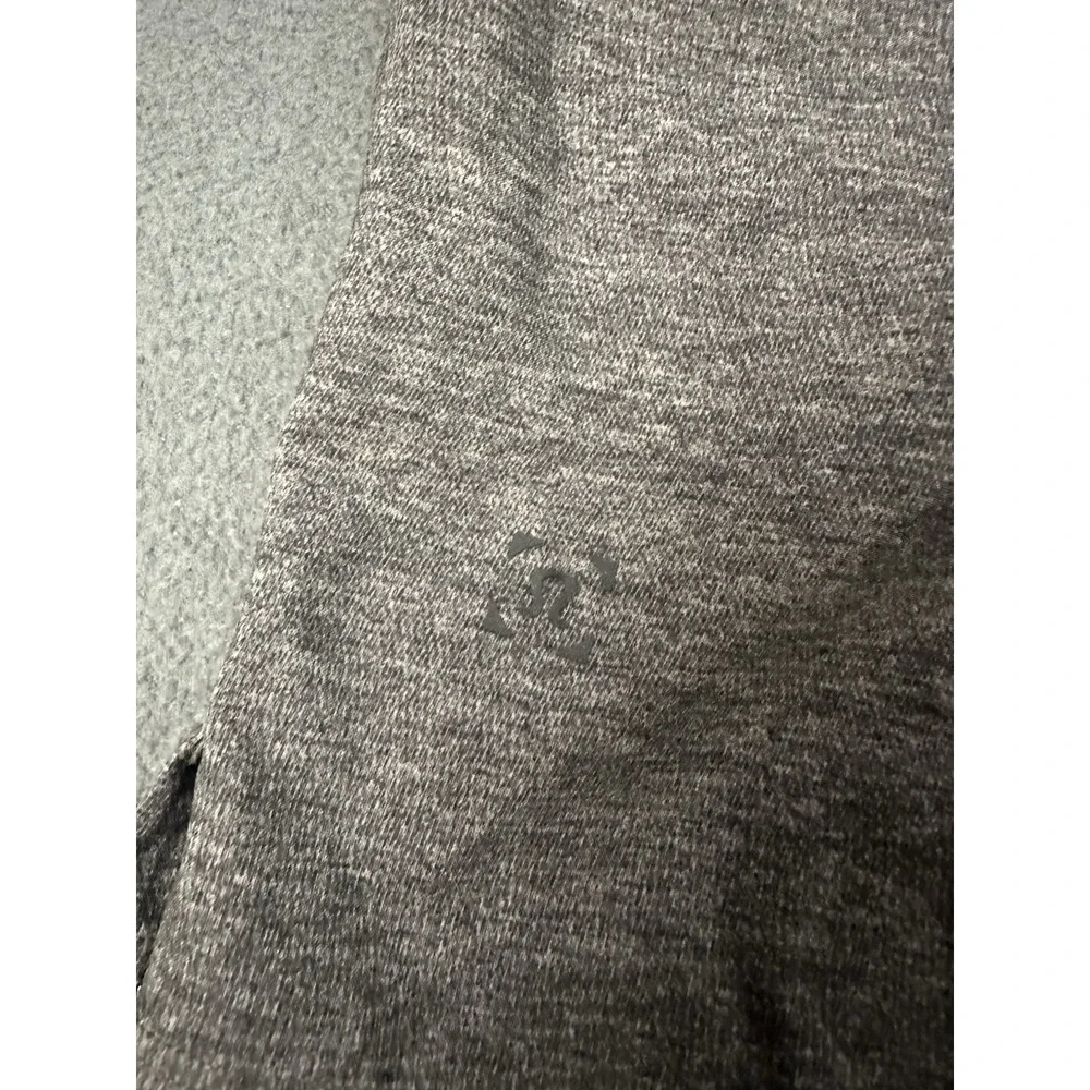 Lululemon T.H.E. Short Heathered Gray/Deep Coal Men's XS Linerless